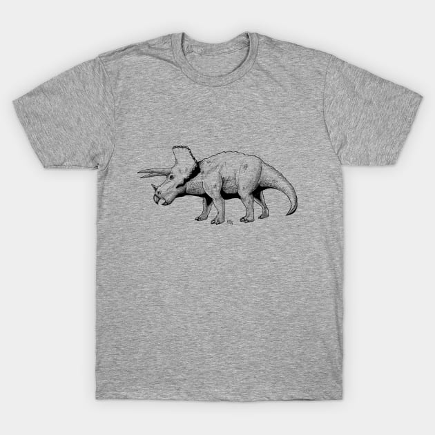 Triceratops T-Shirt by lostatom